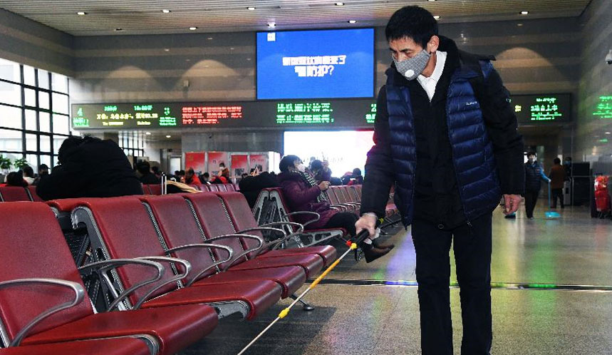 北京西站：加强疫情防控 保障旅客出行安全